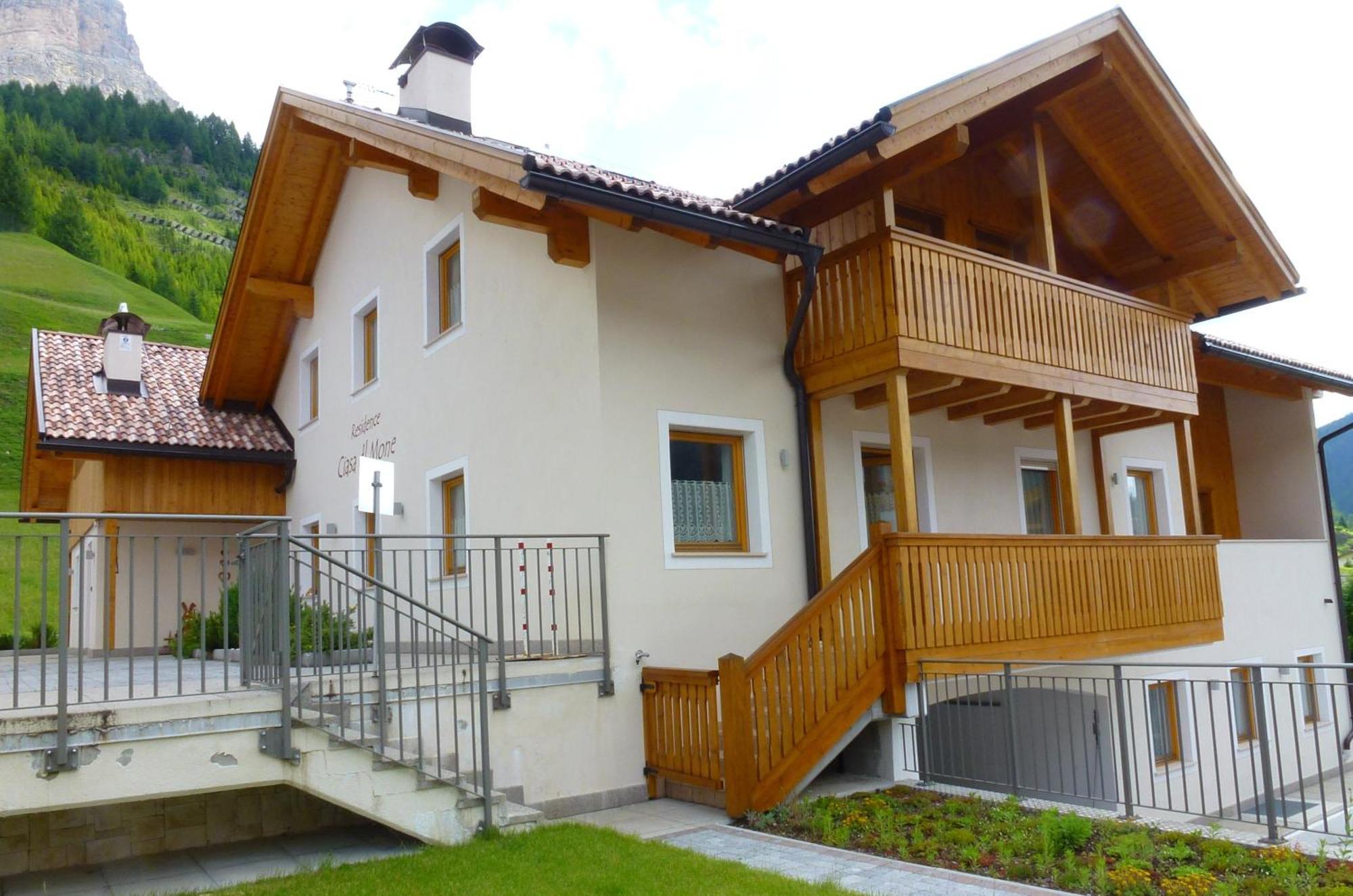 Residence Ciasa Dl Mone Colfosco Exterior foto